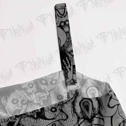 Scream Wide Straps Maxi Dress