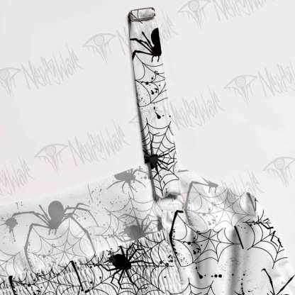 Spider Web Wide Straps Maxi Dress