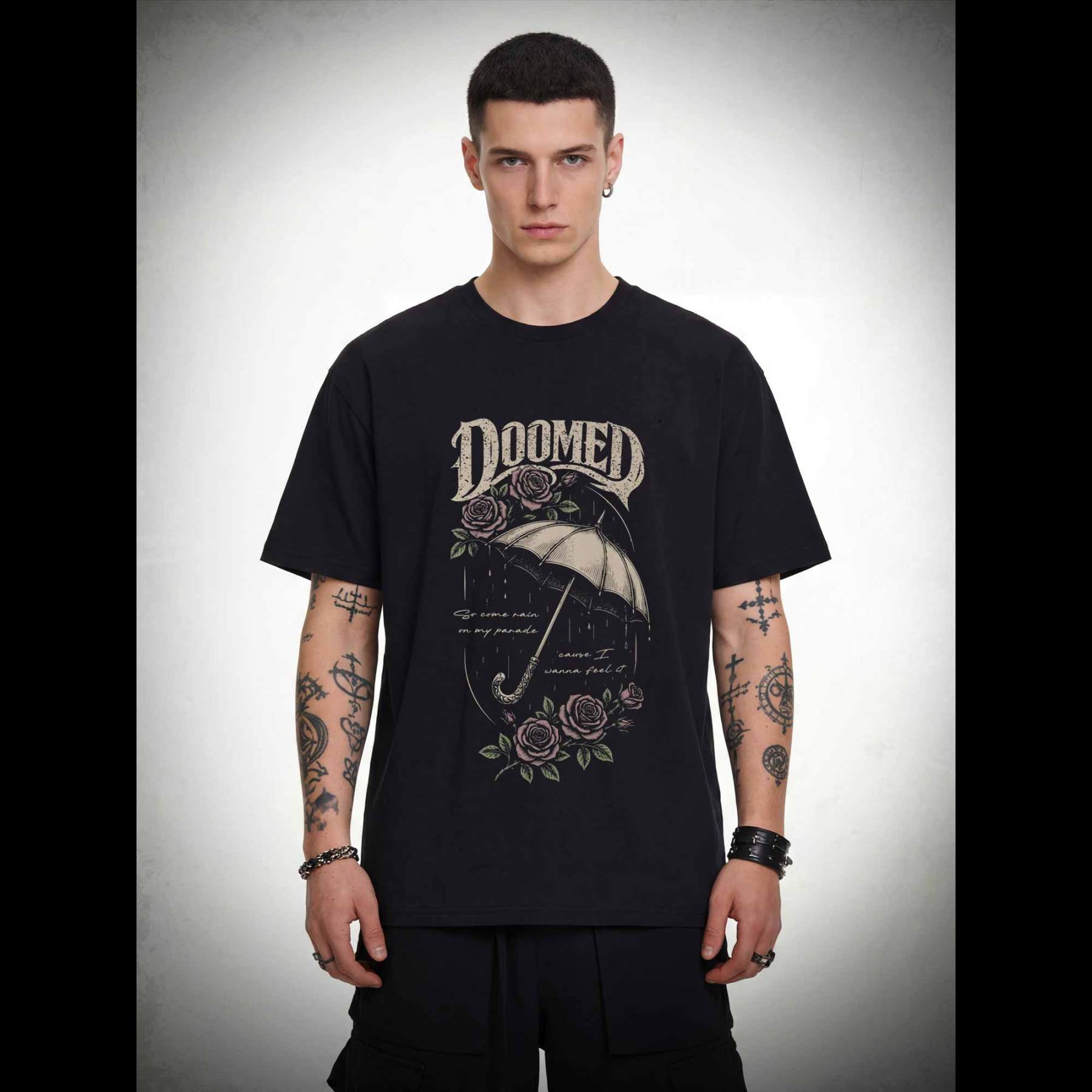 The Umbrella & Roses T-shirt