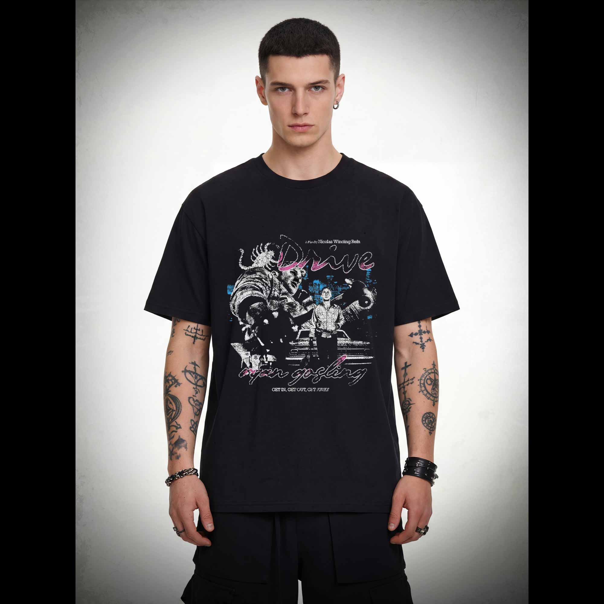 Get in Get out Get away T-shirt