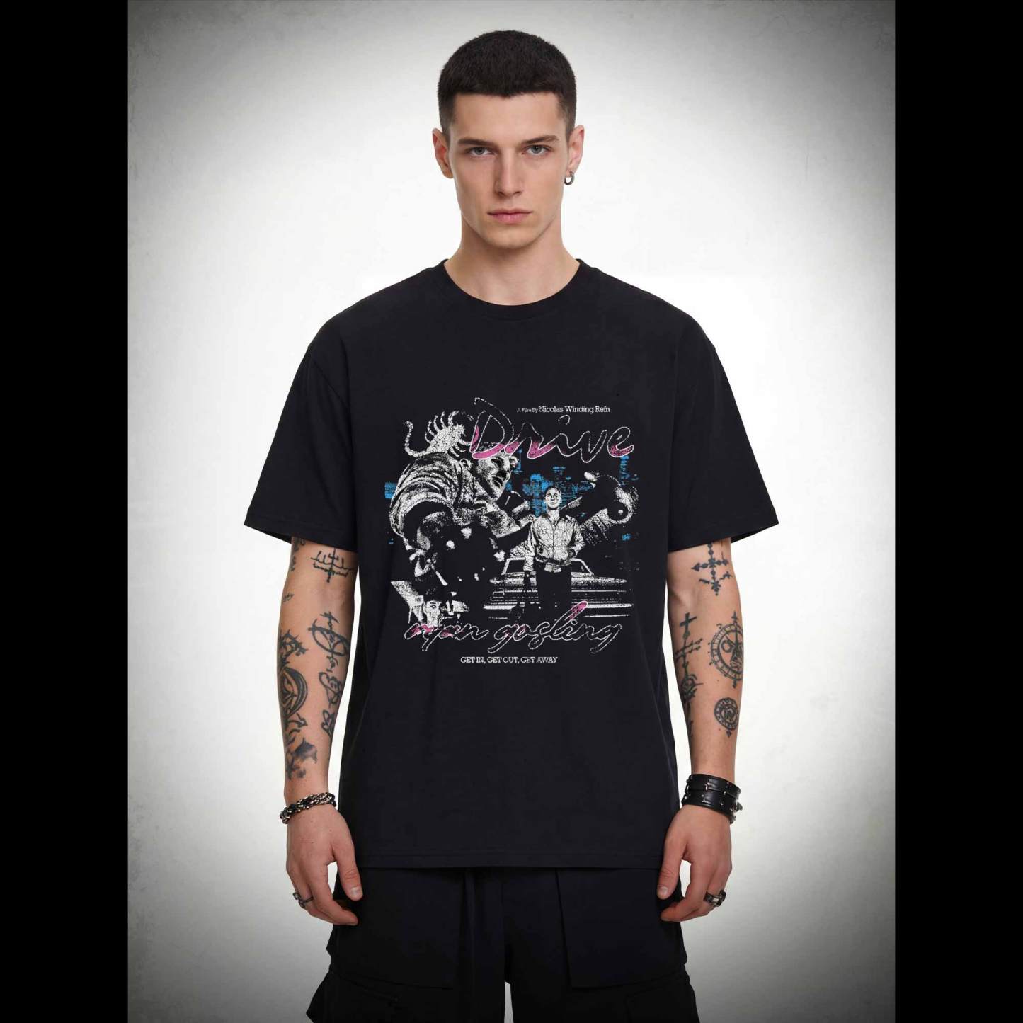 Get in Get out Get away T-shirt