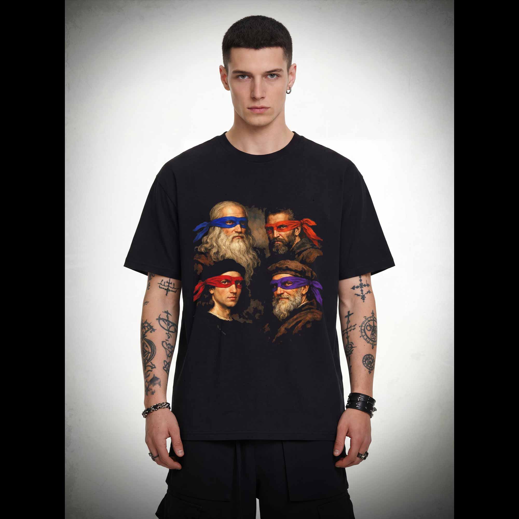 Masters of Art by day T-shirt