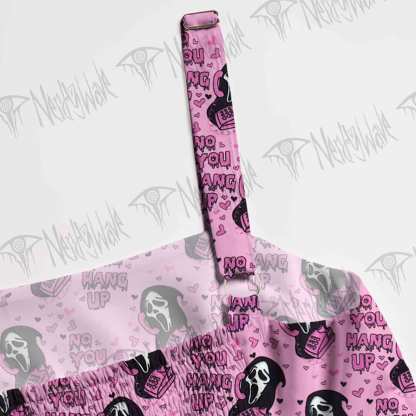 No You Hang Up Wide Straps Maxi Dress