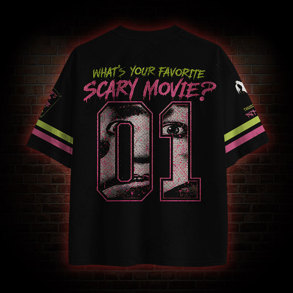 Horror Do You Like Scary Movies? Mesh Jersey