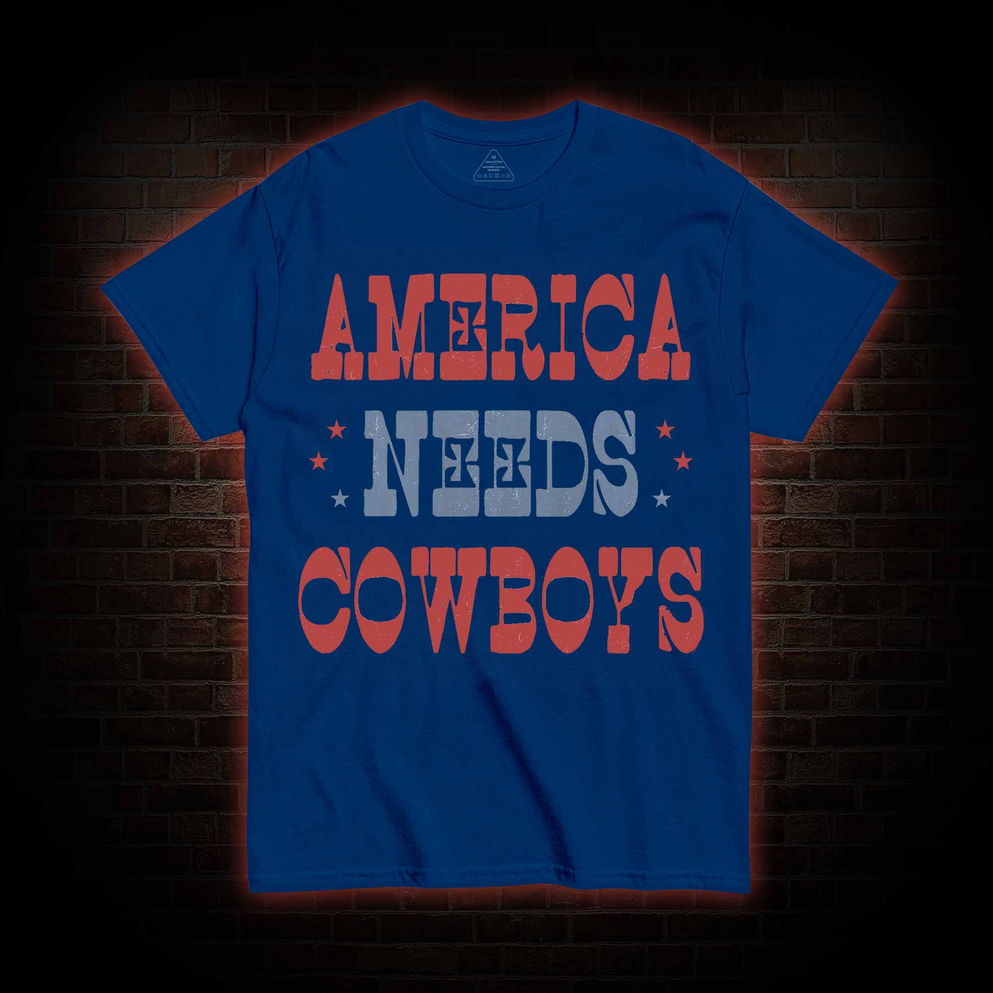 America Needs Cowboys T-shirt