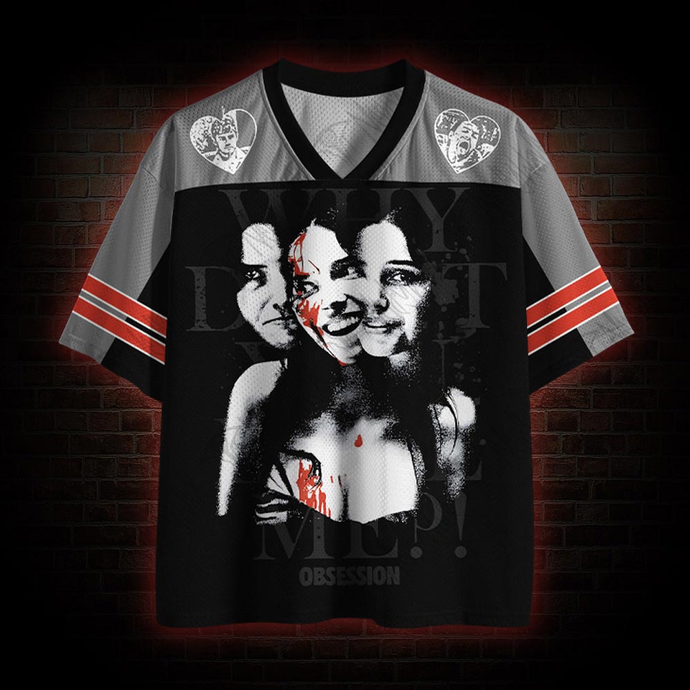 Why Don't You Love Me? Horror Mesh Jersey