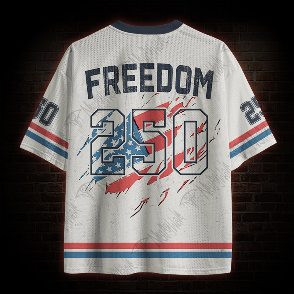 Bigfoot Believes in Freedom Mesh Jersey