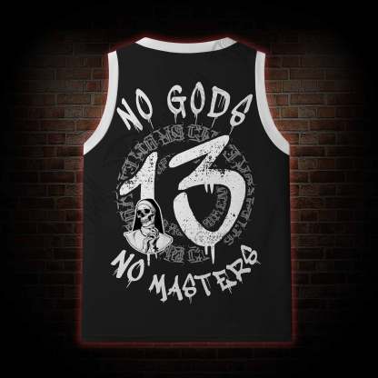 No Gods No Masters Mesh Jersey Tank Top
