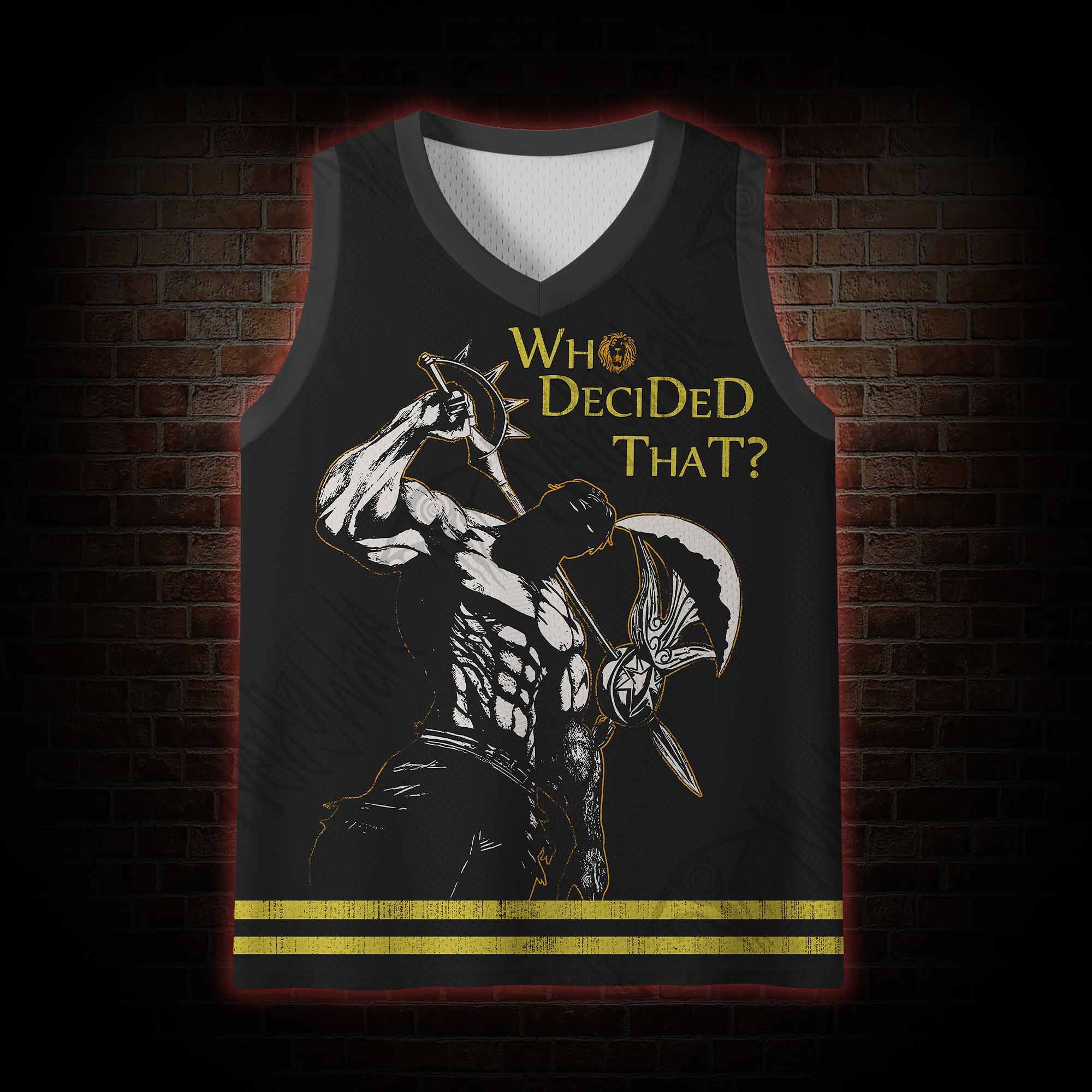 Who Decided That Mesh Jersey Tank Top