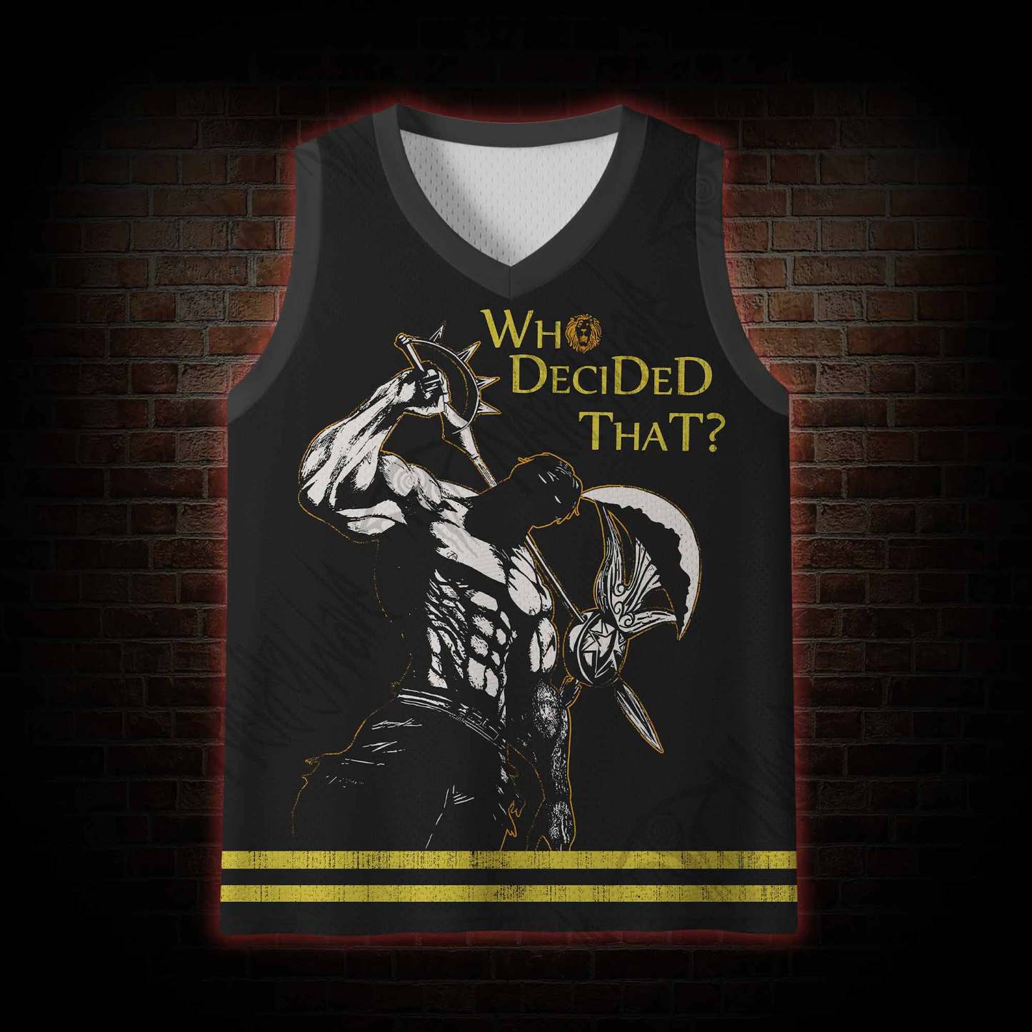 Who Decided That Mesh Jersey Tank Top