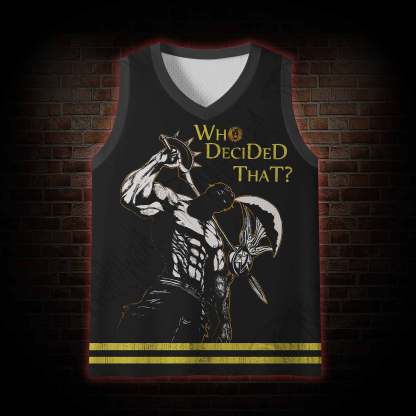 Who Decided That Mesh Jersey Tank Top
