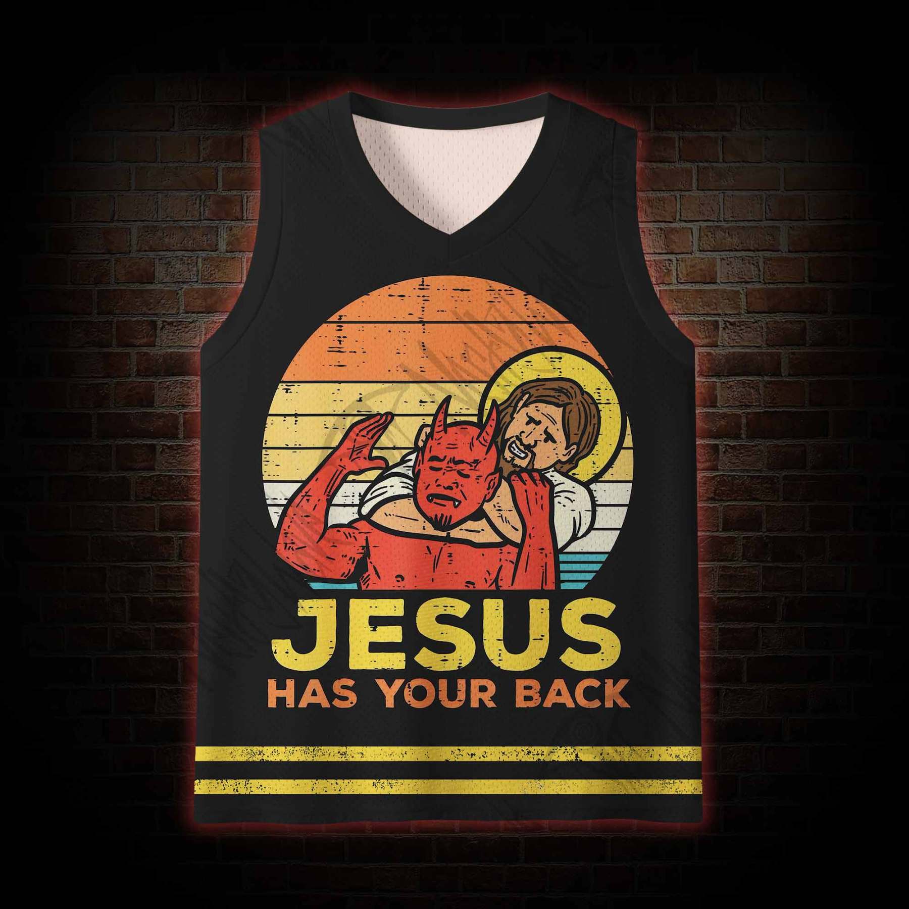 The Lord's Discipline Mesh Jersey Tank Top