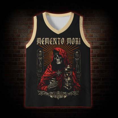 Memento Mori Mesh Jersey Tank Top