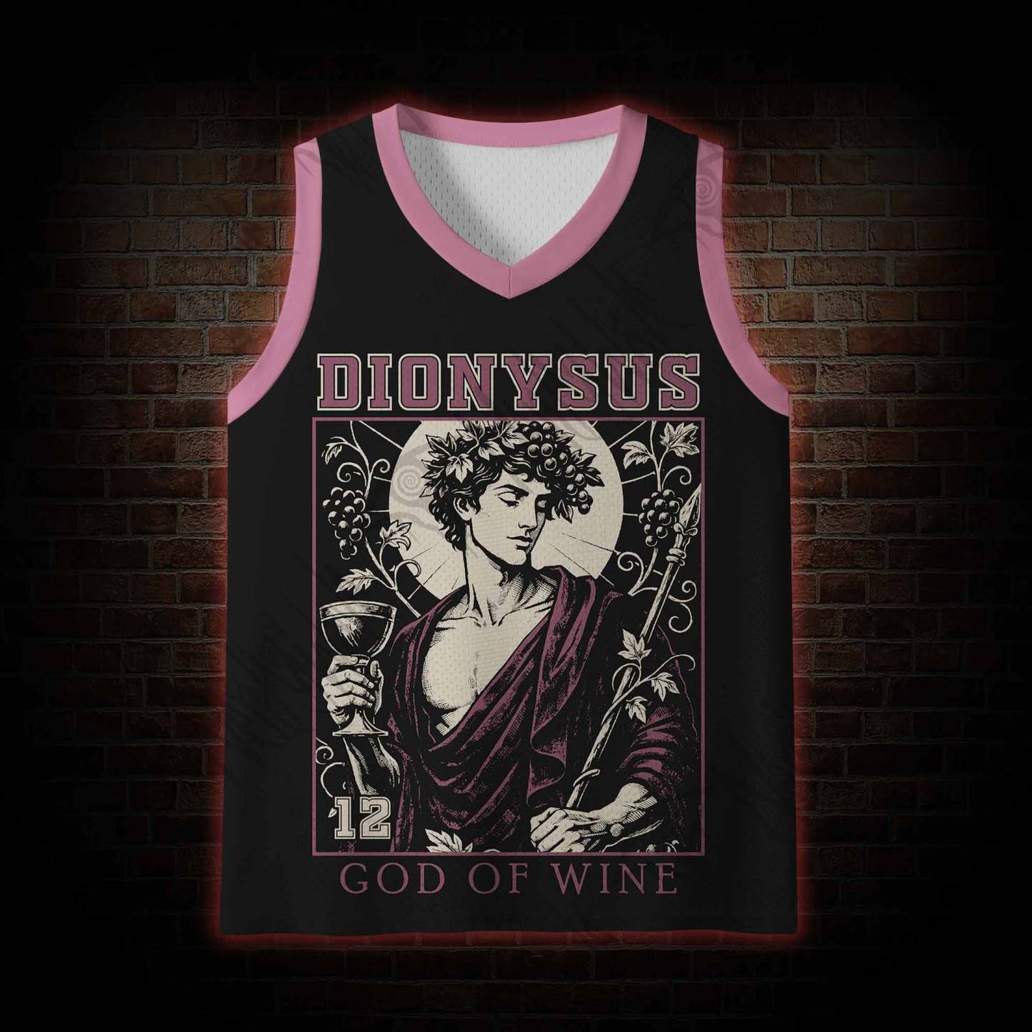 God of Wine Mesh Jersey Tank Top