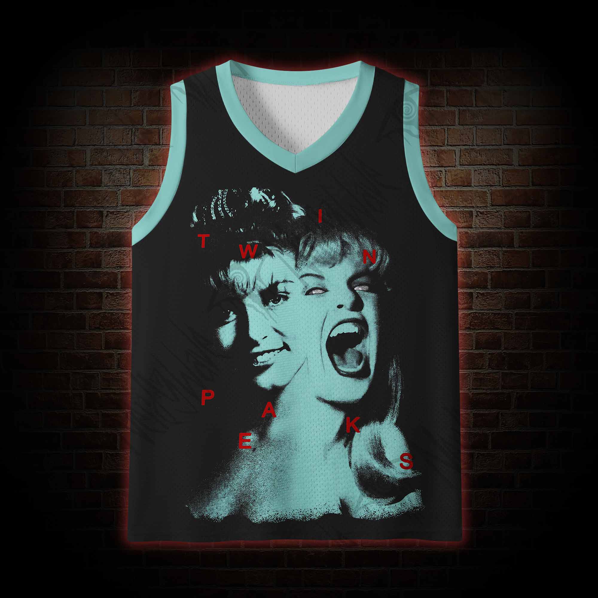 Fire Walk with Me Mesh Jersey Tank Top