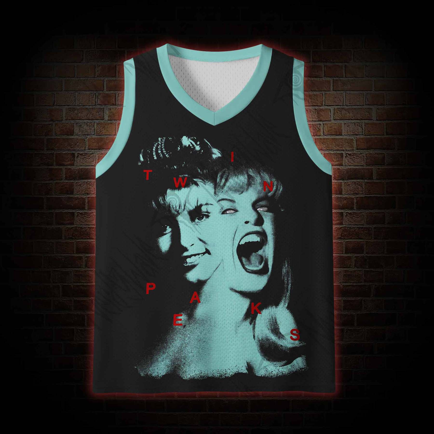 Fire Walk with Me Mesh Jersey Tank Top