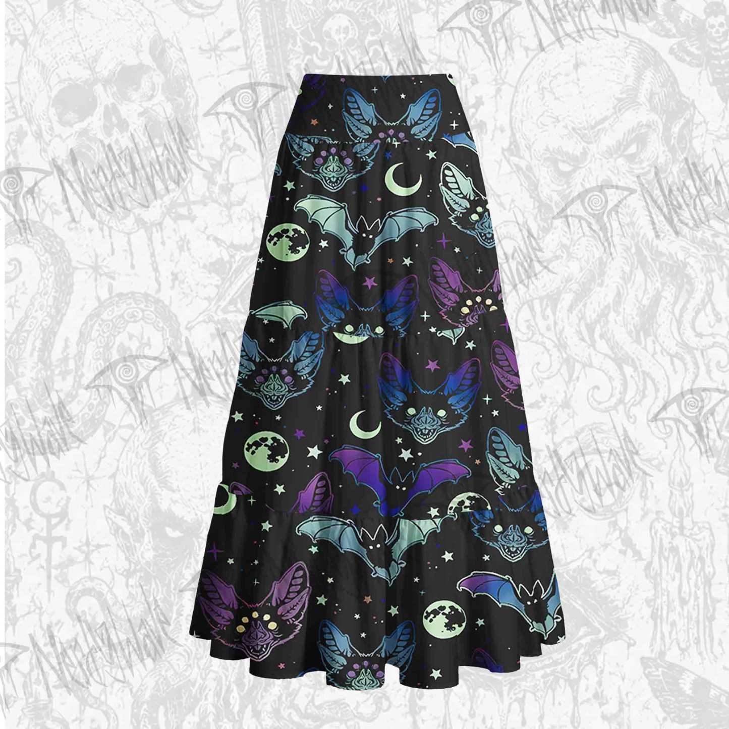 Bats Cake Tiered Skirt
