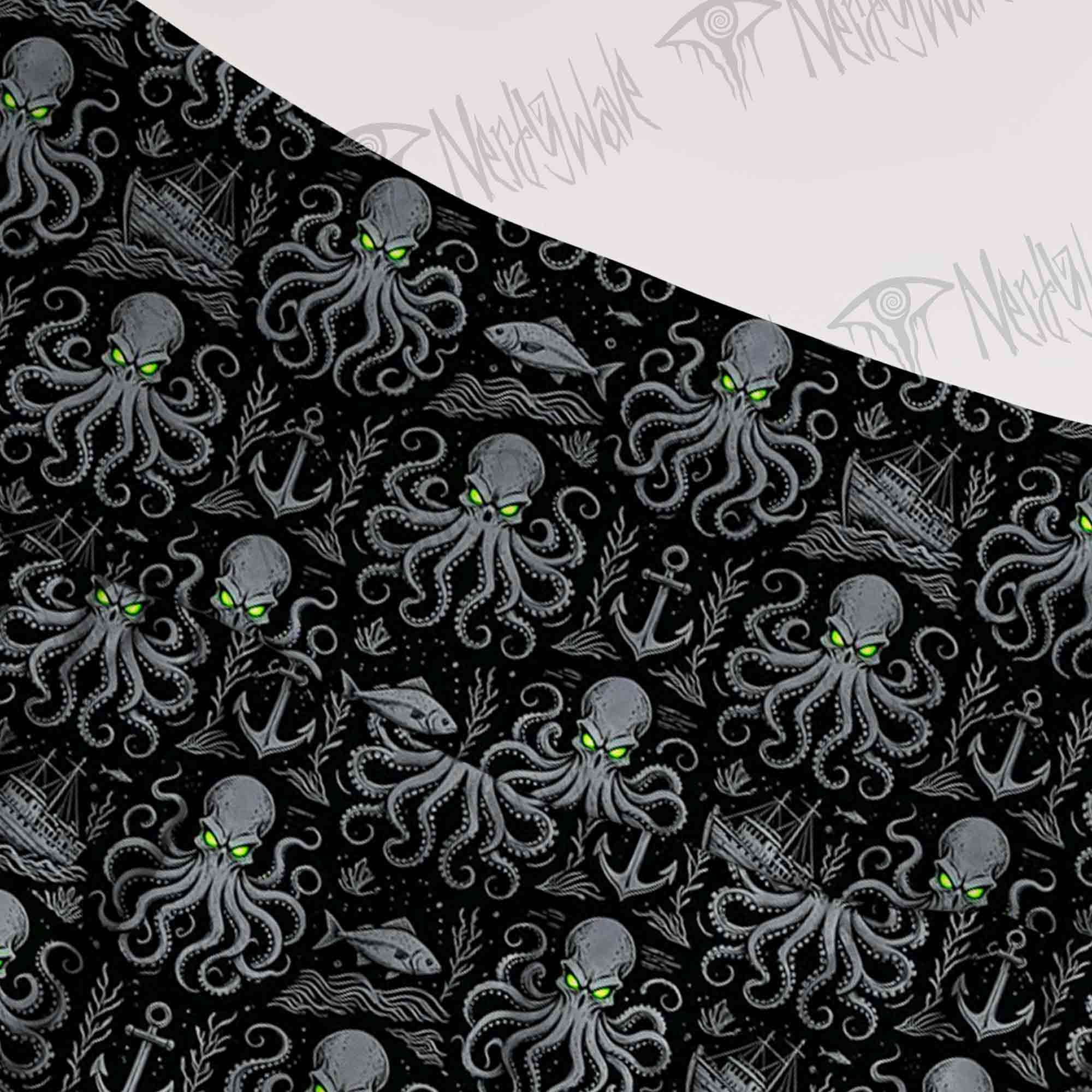 Neon Kraken Cake Tiered Skirt