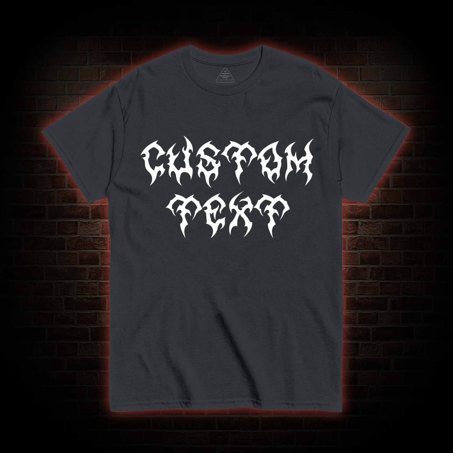 Personalized Style Custom Text T-shirt