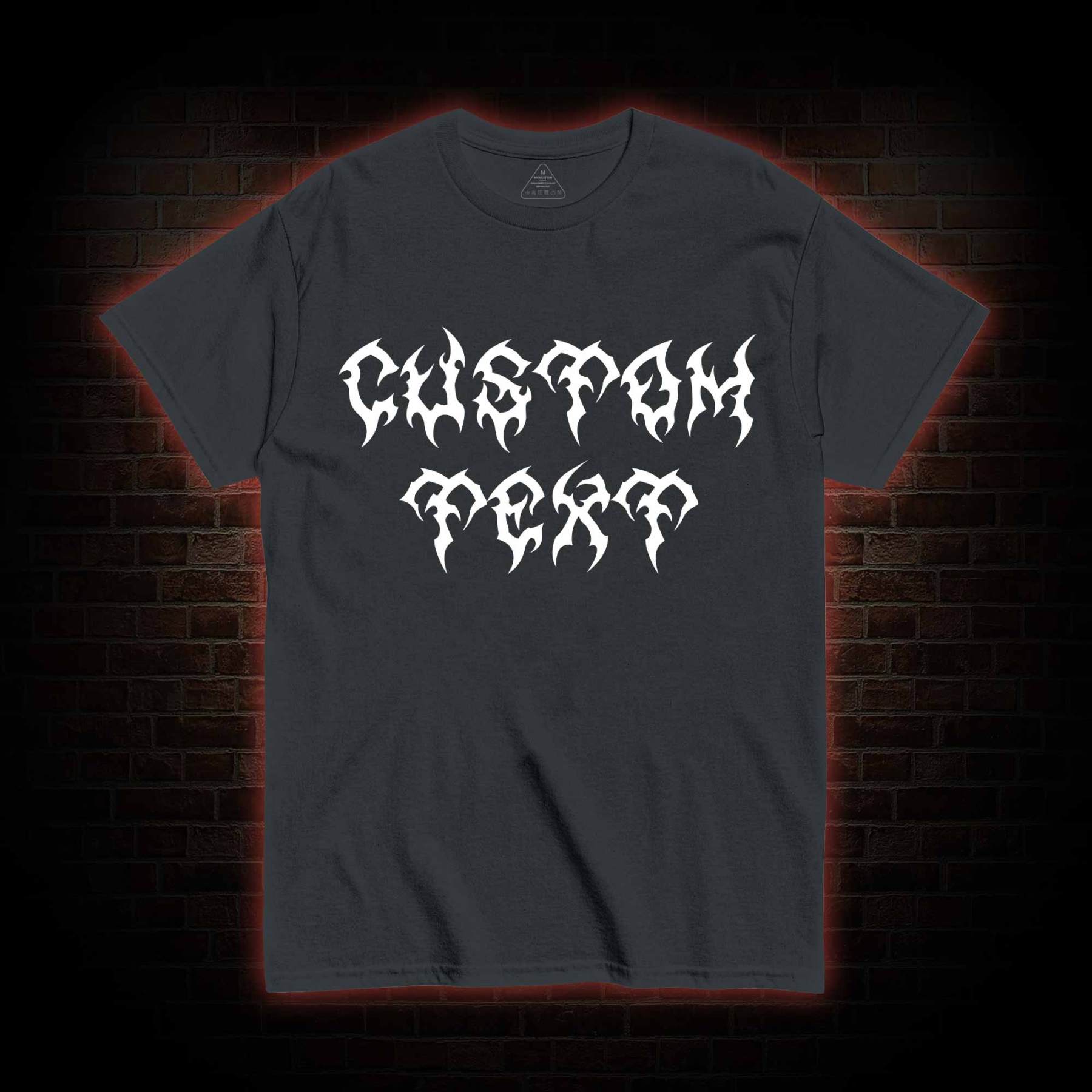 Personalized Style Custom Text T-shirt