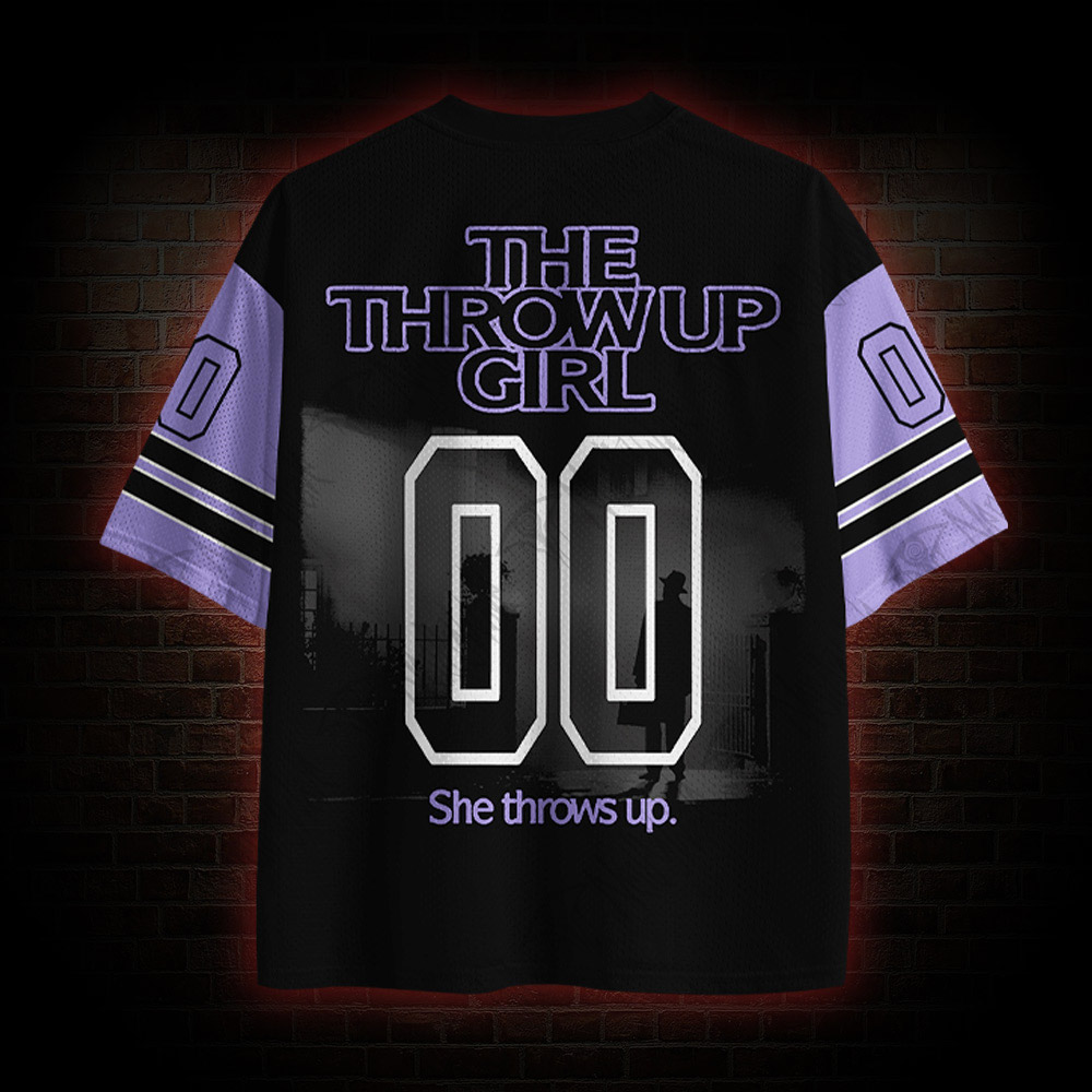 She Throws Up Mesh Jersey