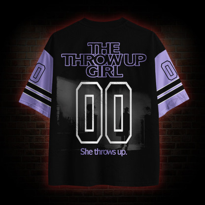 She Throws Up Mesh Jersey