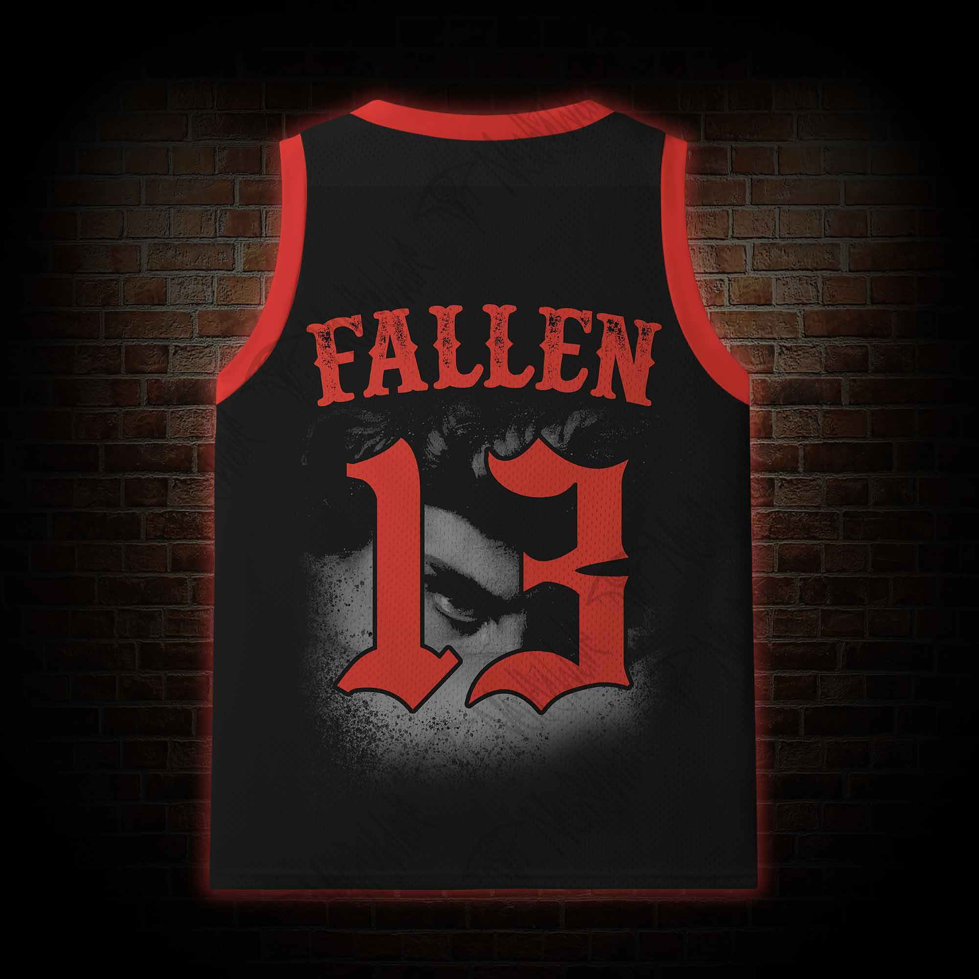 Lucifer Evil Mesh Jersey Tank Top