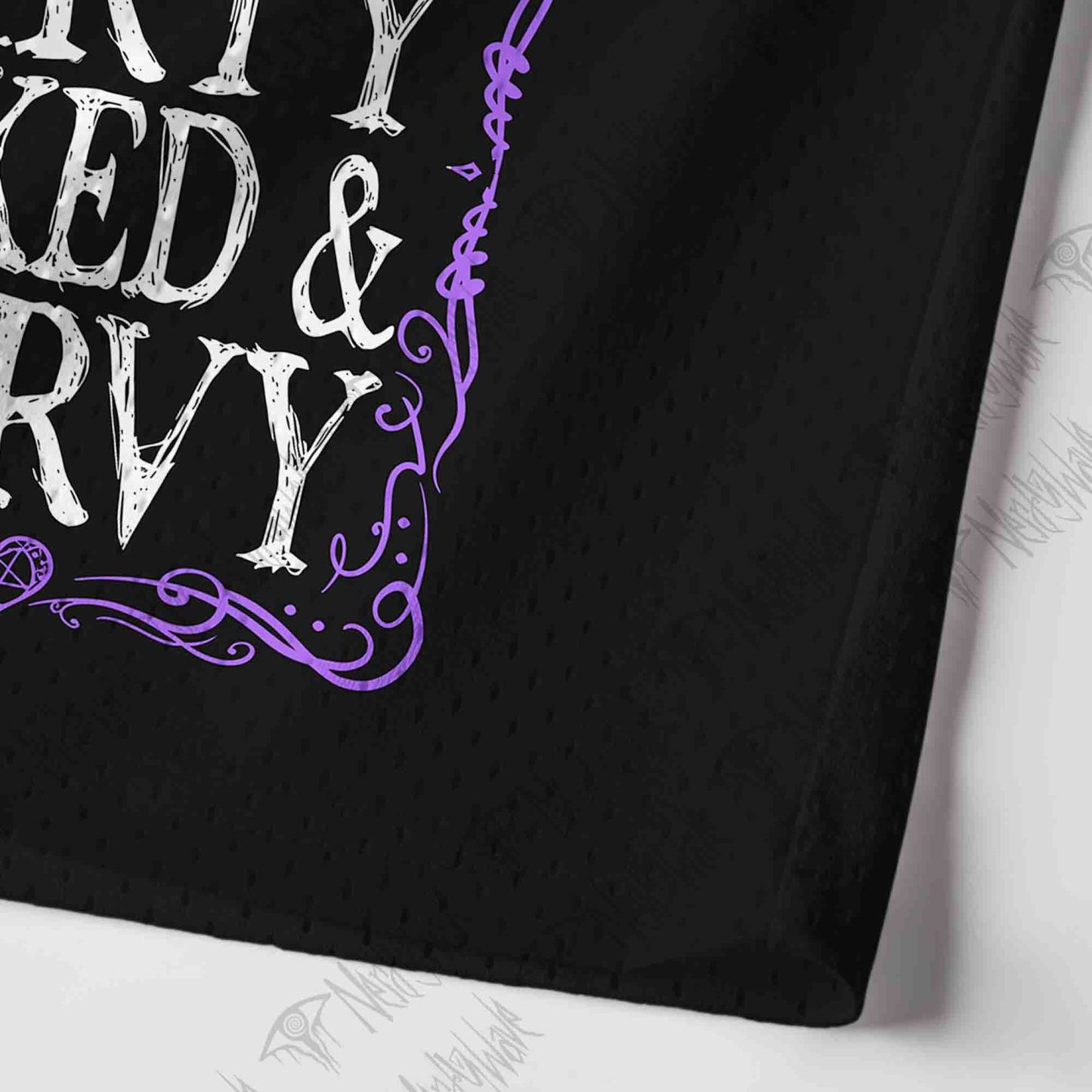 Dirty Inked&Curvy Mesh Jersey Tank Top