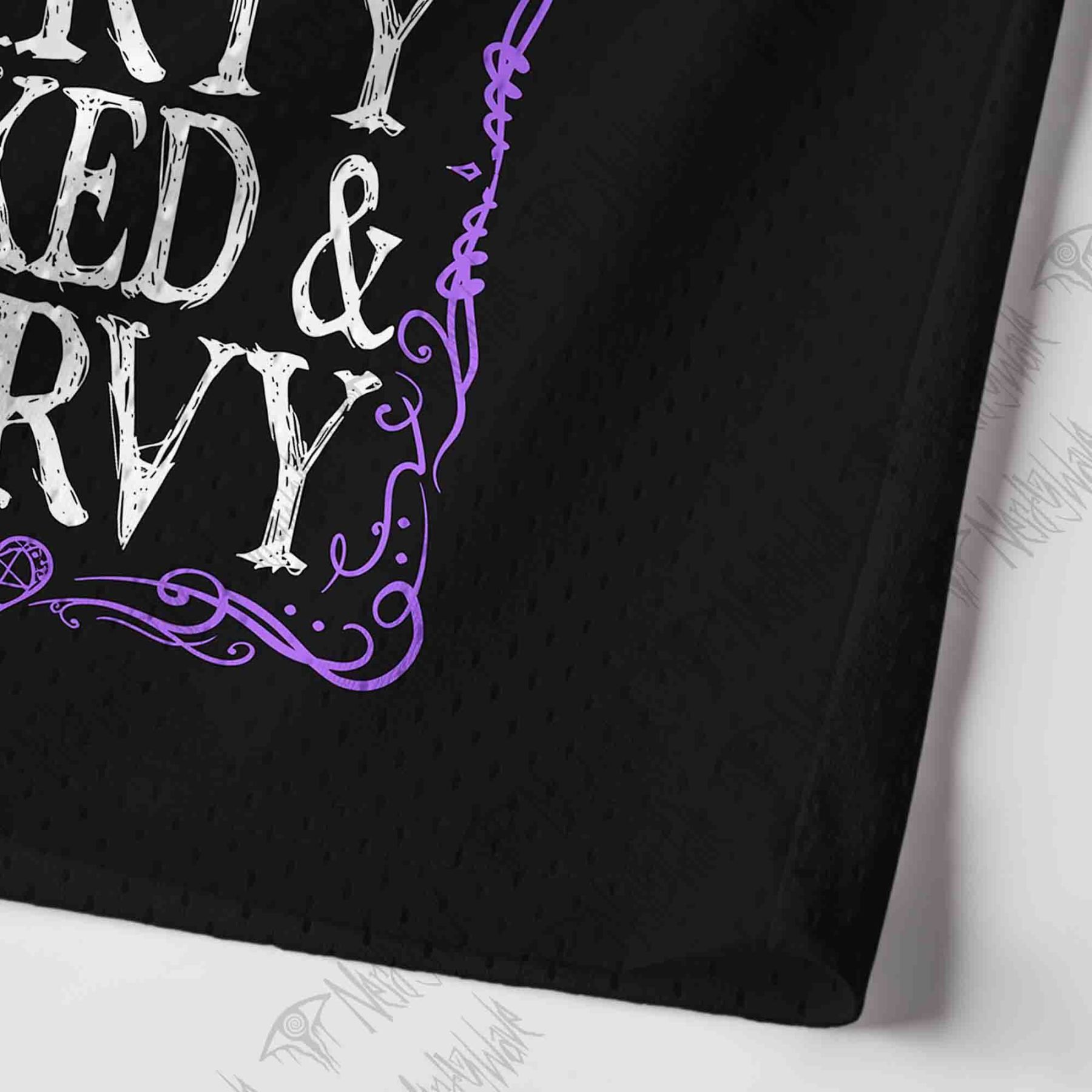 Dirty Inked&Curvy Mesh Jersey Tank Top