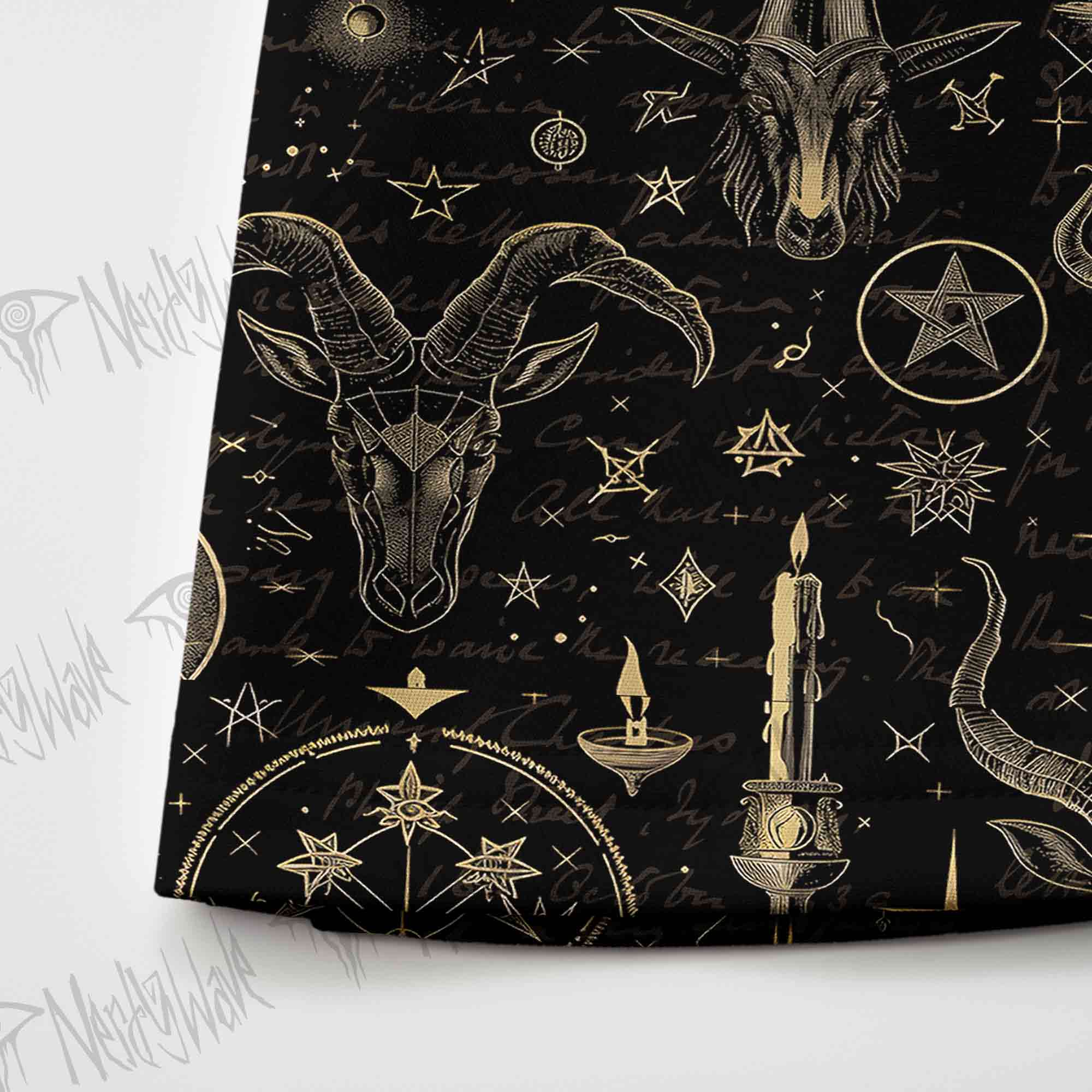 Baphomet Skateboard Skirts