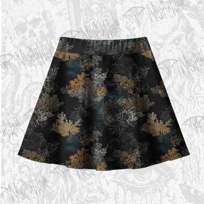 Overlooking the Dark Forest Skateboard Skirts