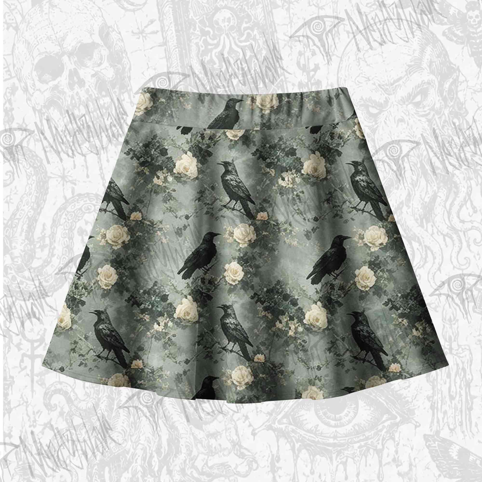 Raven's Requiem Skateboard Skirts