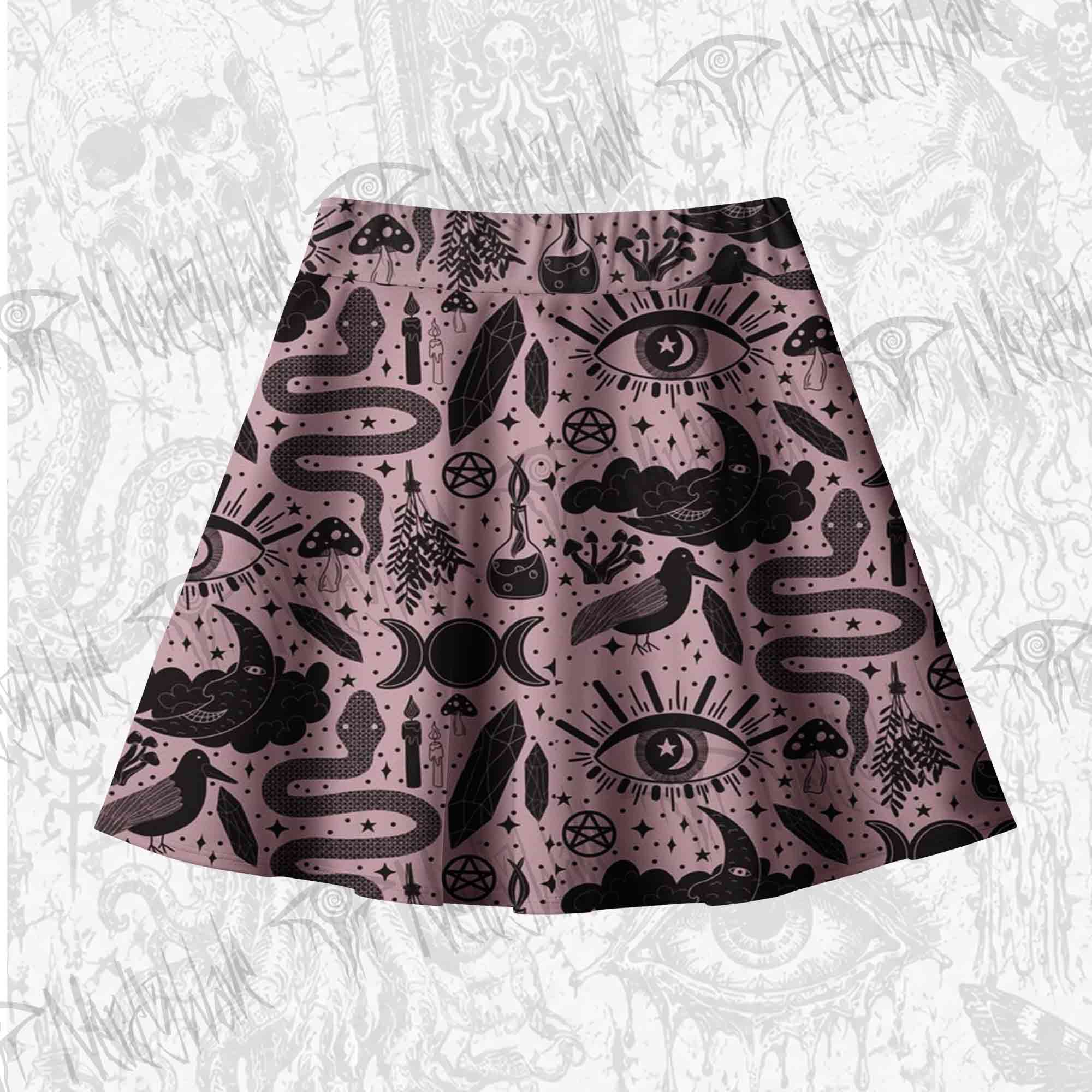 Mystic Whimsy Skateboard Skirts
