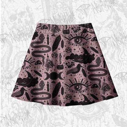 Mystic Whimsy Skateboard Skirts
