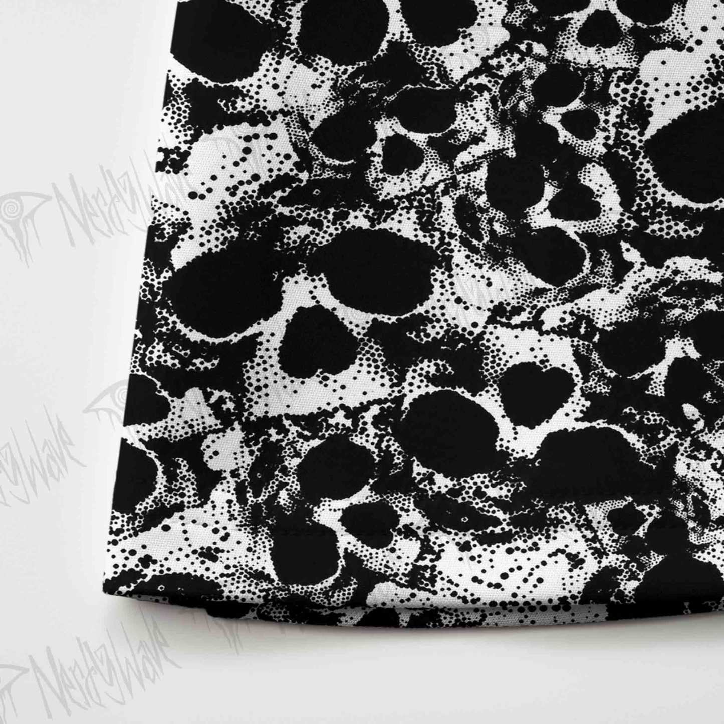 Horror Skull Skateboard Skirts