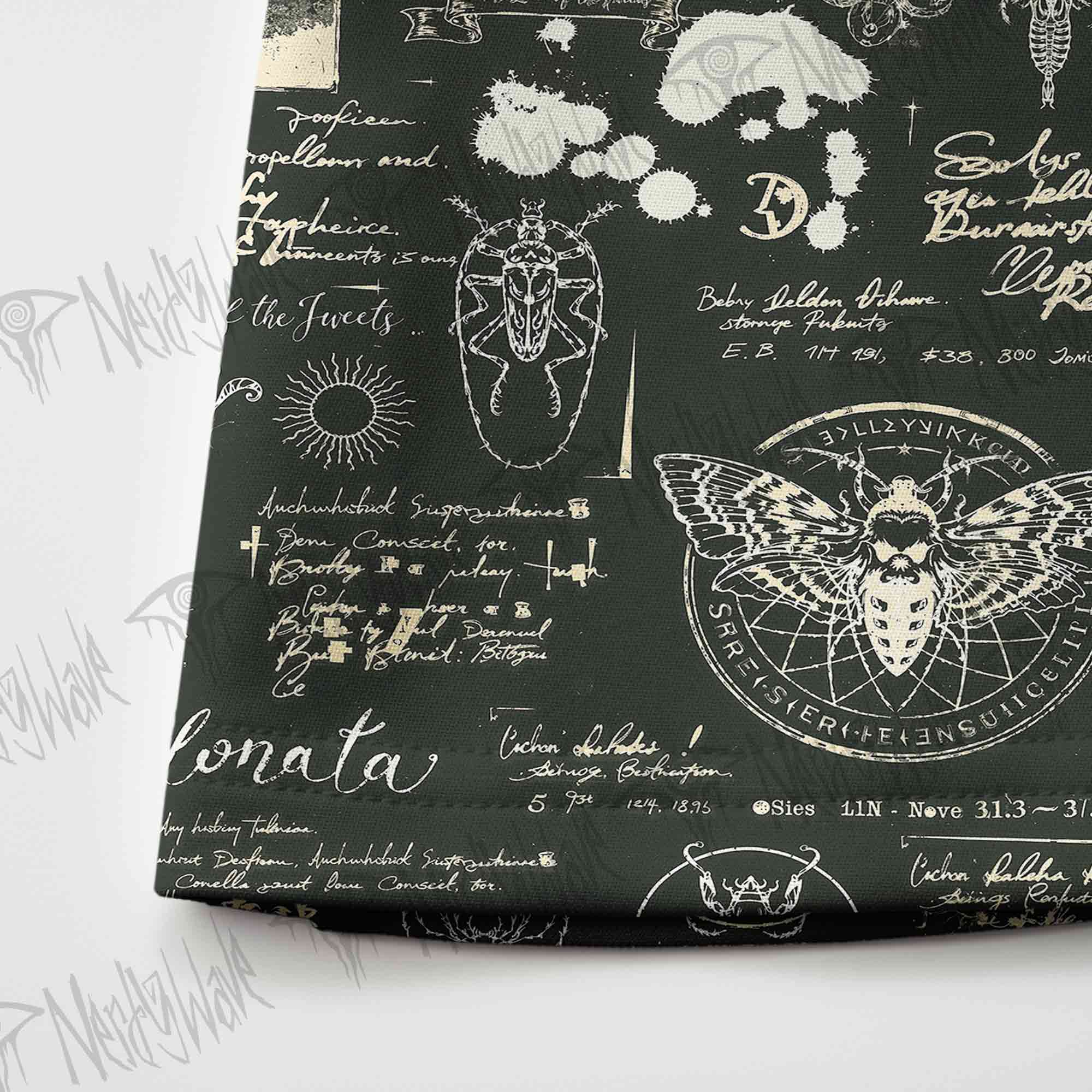 Retro Insects Skateboard Skirts