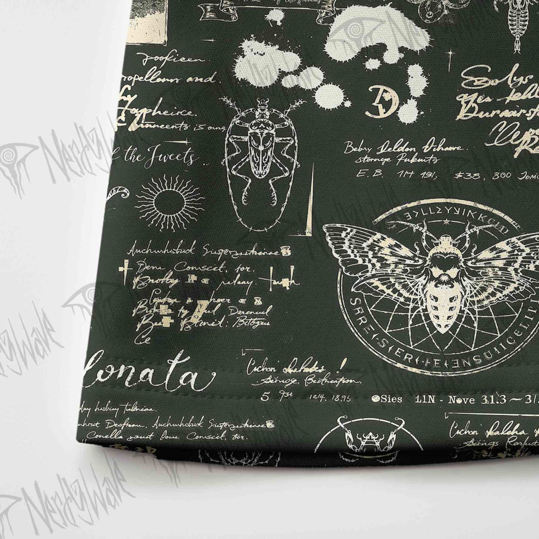 Retro Insects Skateboard Skirts