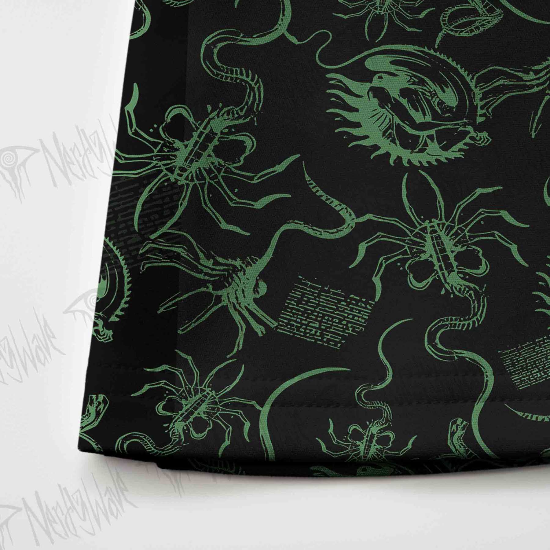 Alien Delivery Guy Skater Skirts