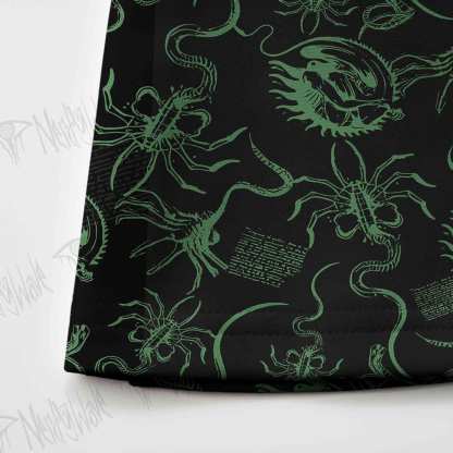 Alien Delivery Guy Skater Skirts