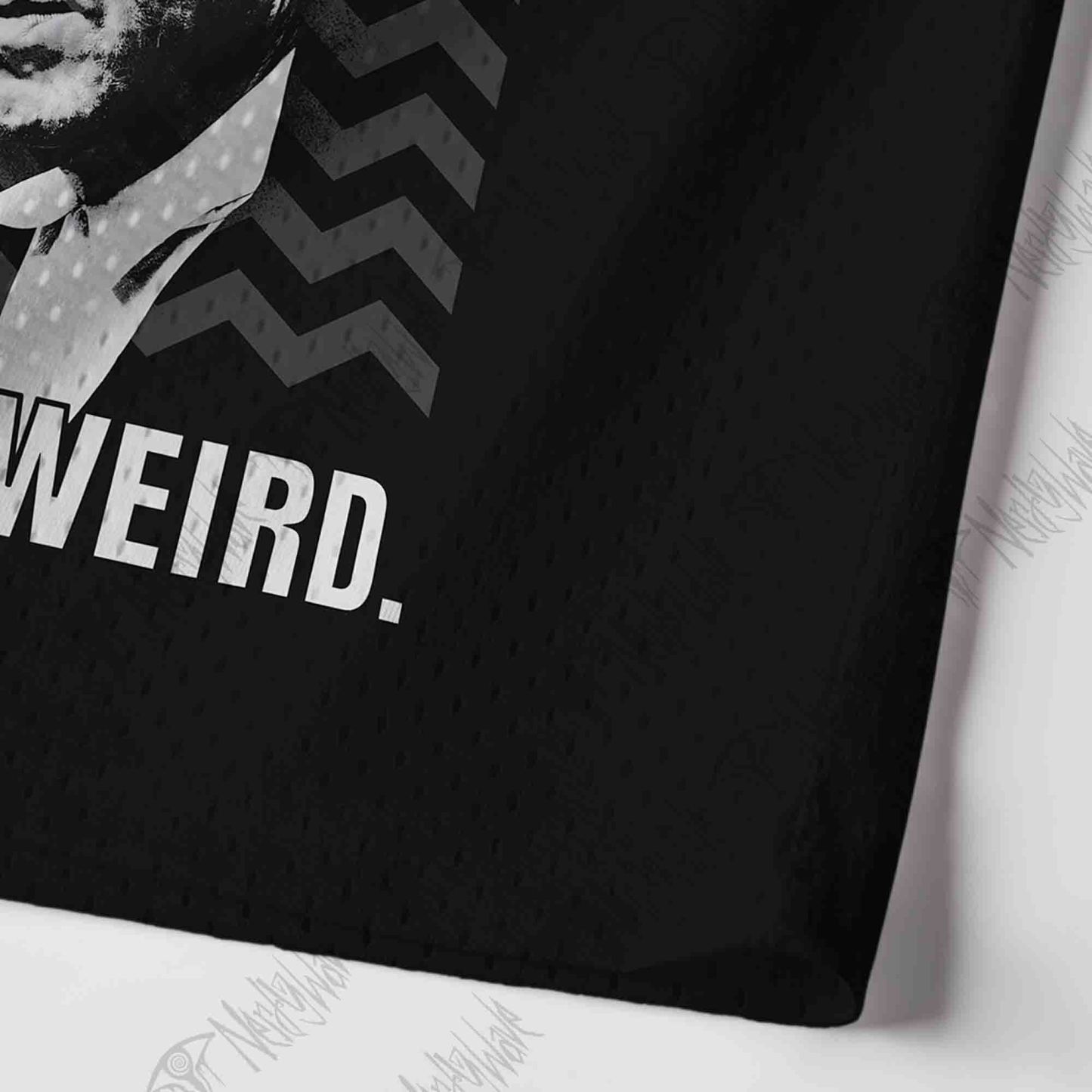Stay Weird Mesh Jersey Tank Top
