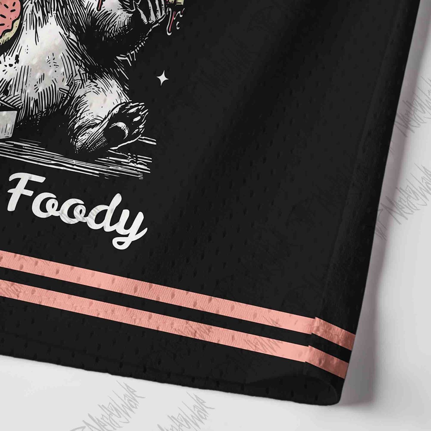 If I'm Moody Give Me Foody Mesh Jersey Tank Top