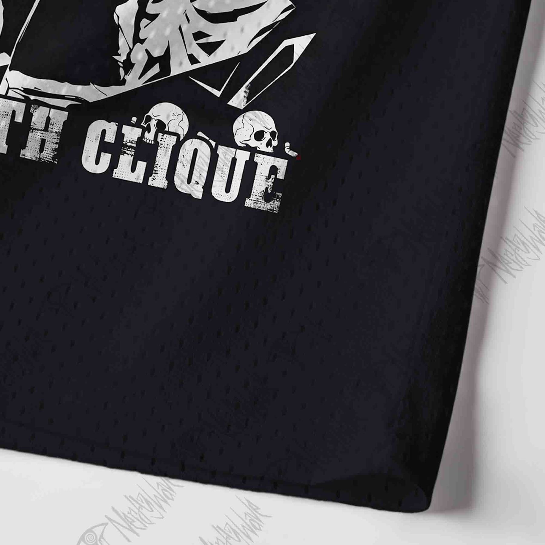  Death Clique Mesh Jersey Tank Top