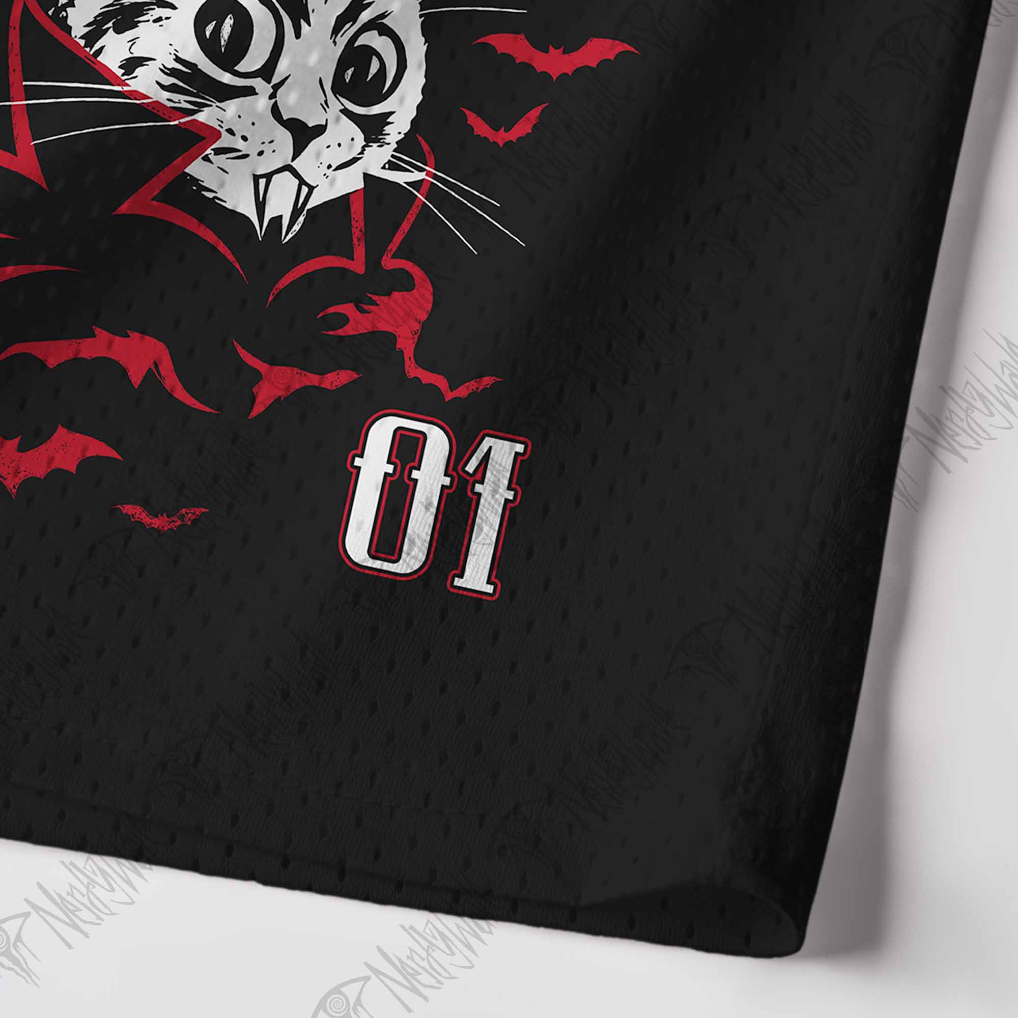 Bat-Cat Mesh Jersey Tank Top