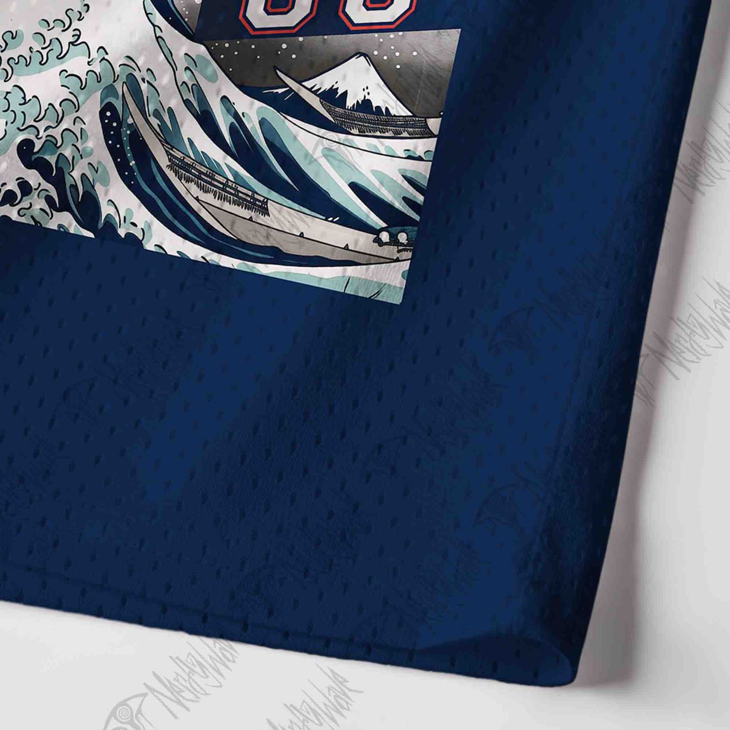 Personalized Bald Eagle Football Mesh Jersey Tank Top
