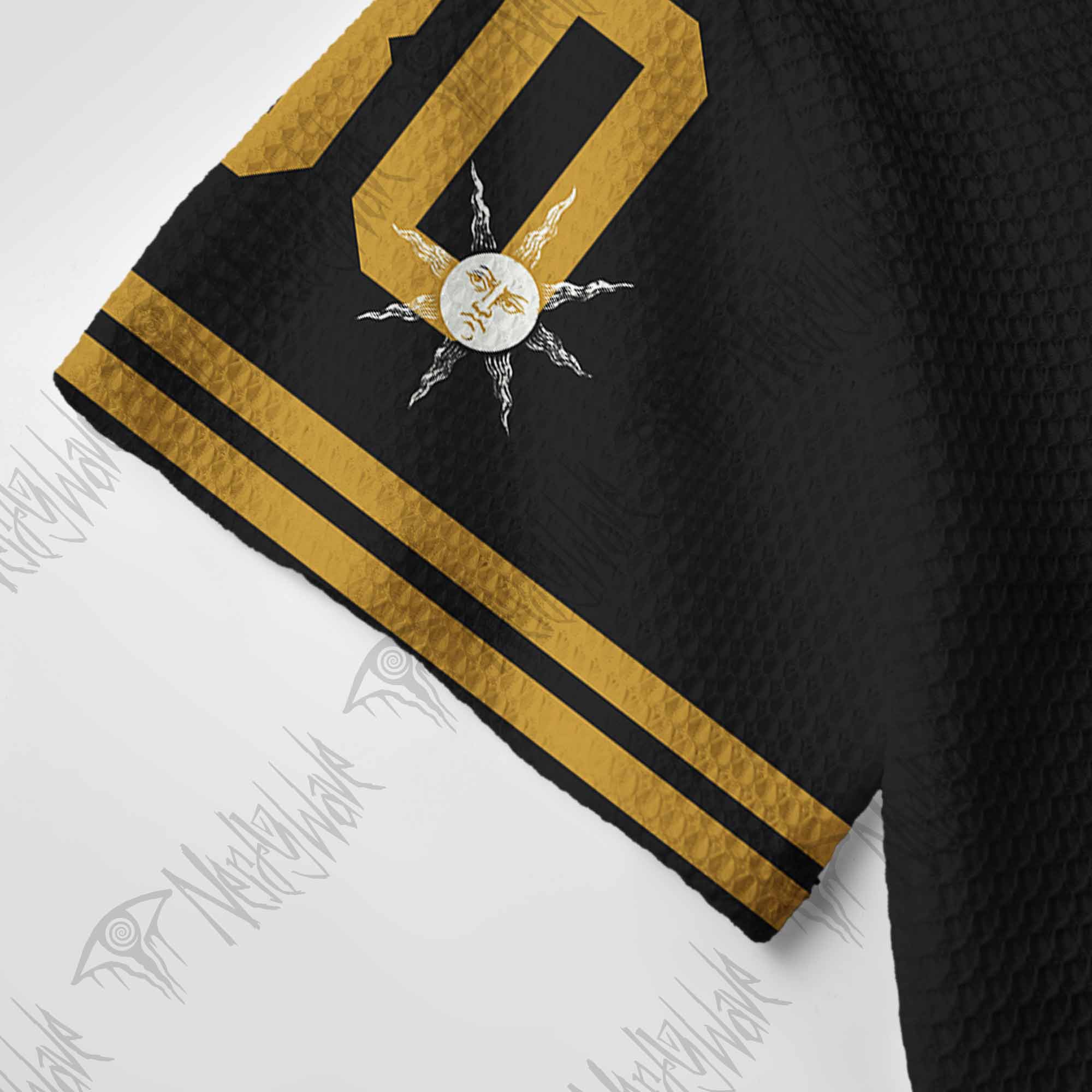Praise The Sun Crochet Knit Polo Shirt