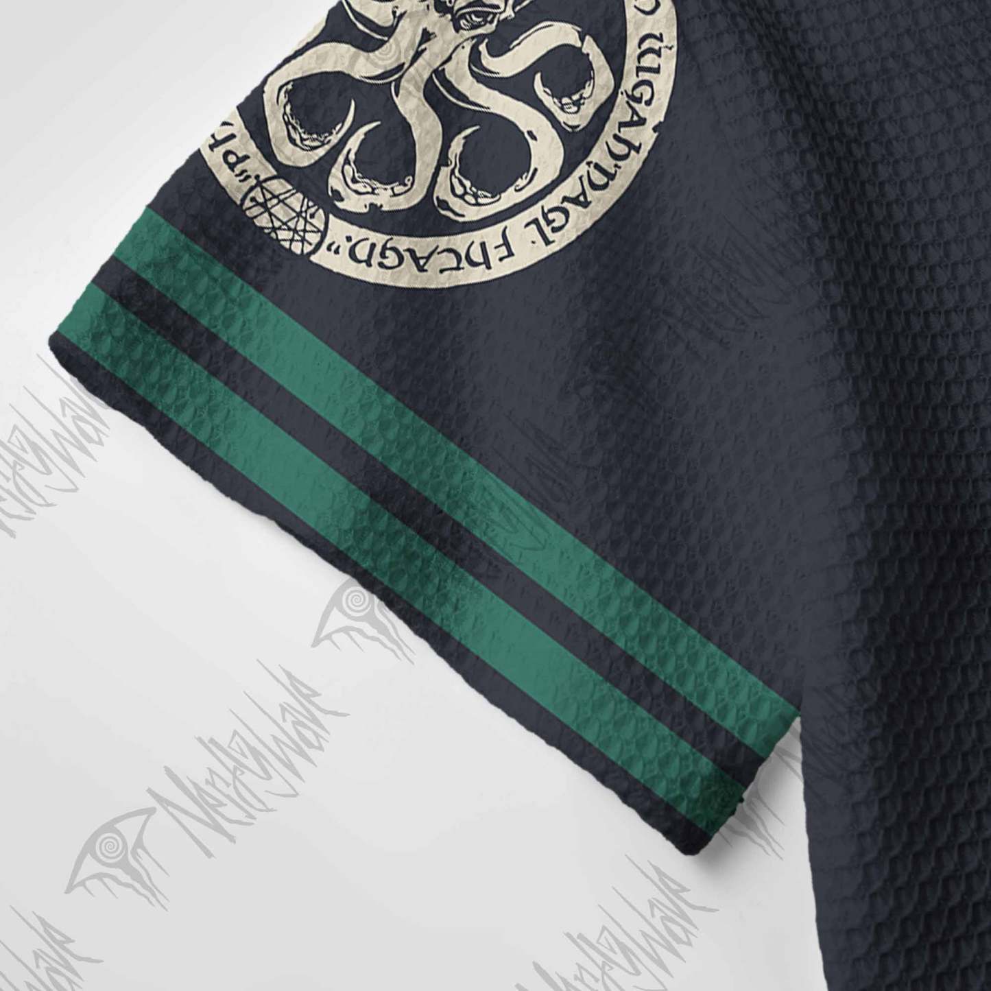 Cthulhu Crochet Knit Polo Shirt