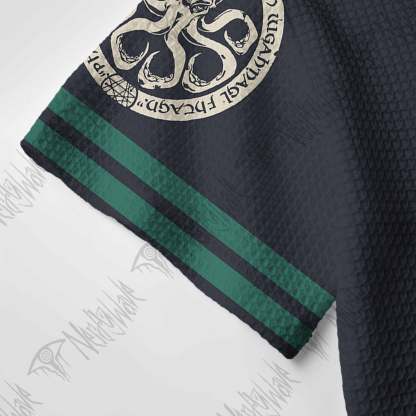 Cthulhu Crochet Knit Polo Shirt