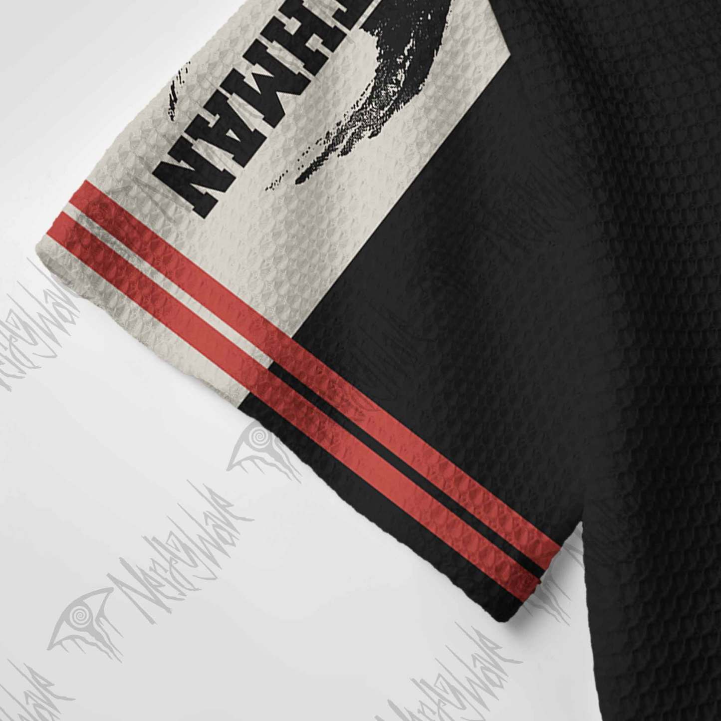 Mothman Legend Crochet Knit Polo Shirt