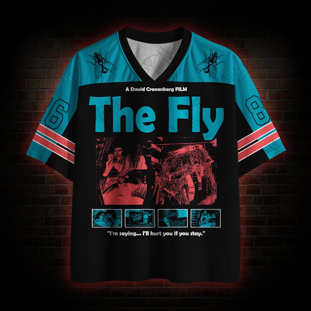 Be Afraid Be Very Afraid Mesh Jersey