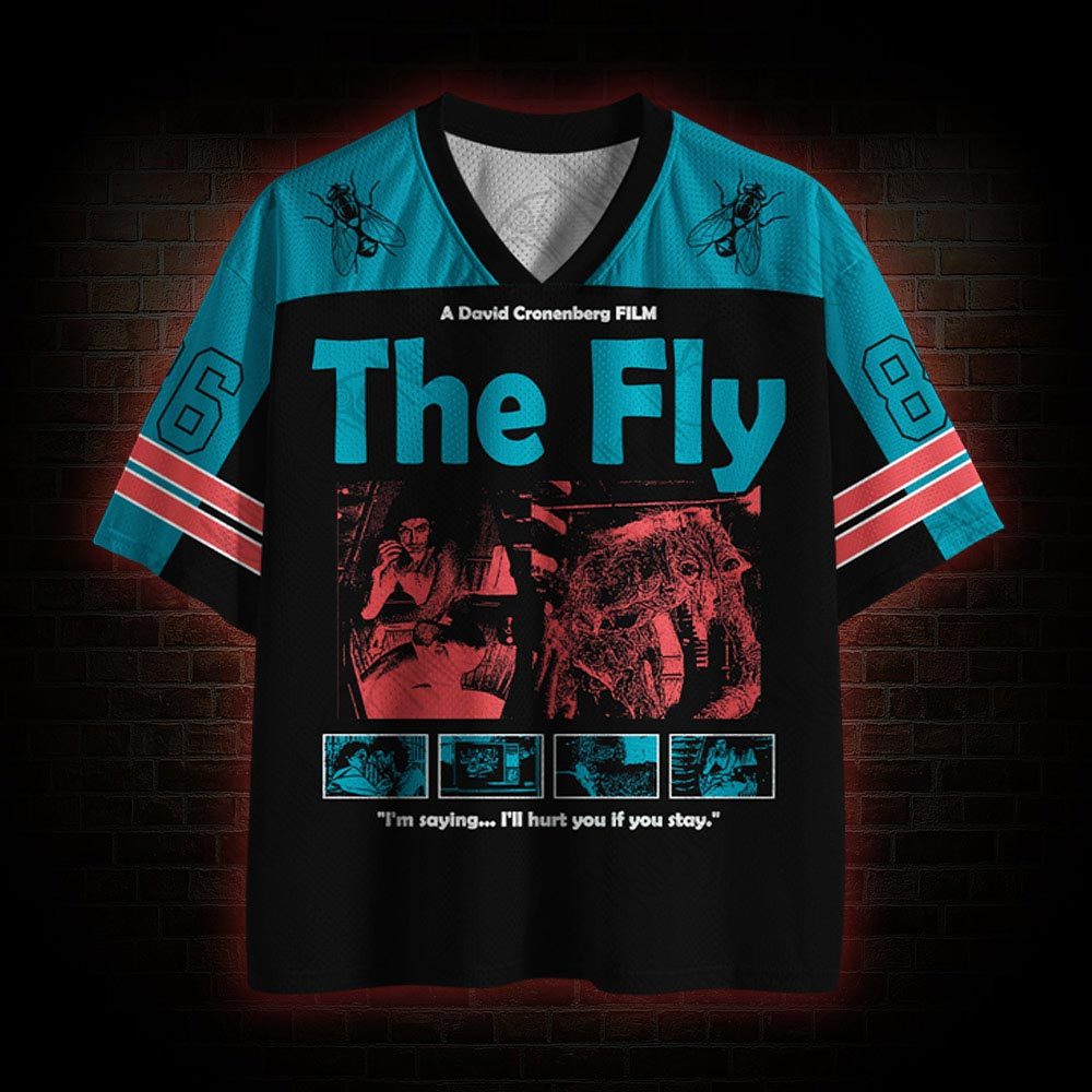 Be Afraid Be Very Afraid Mesh Jersey